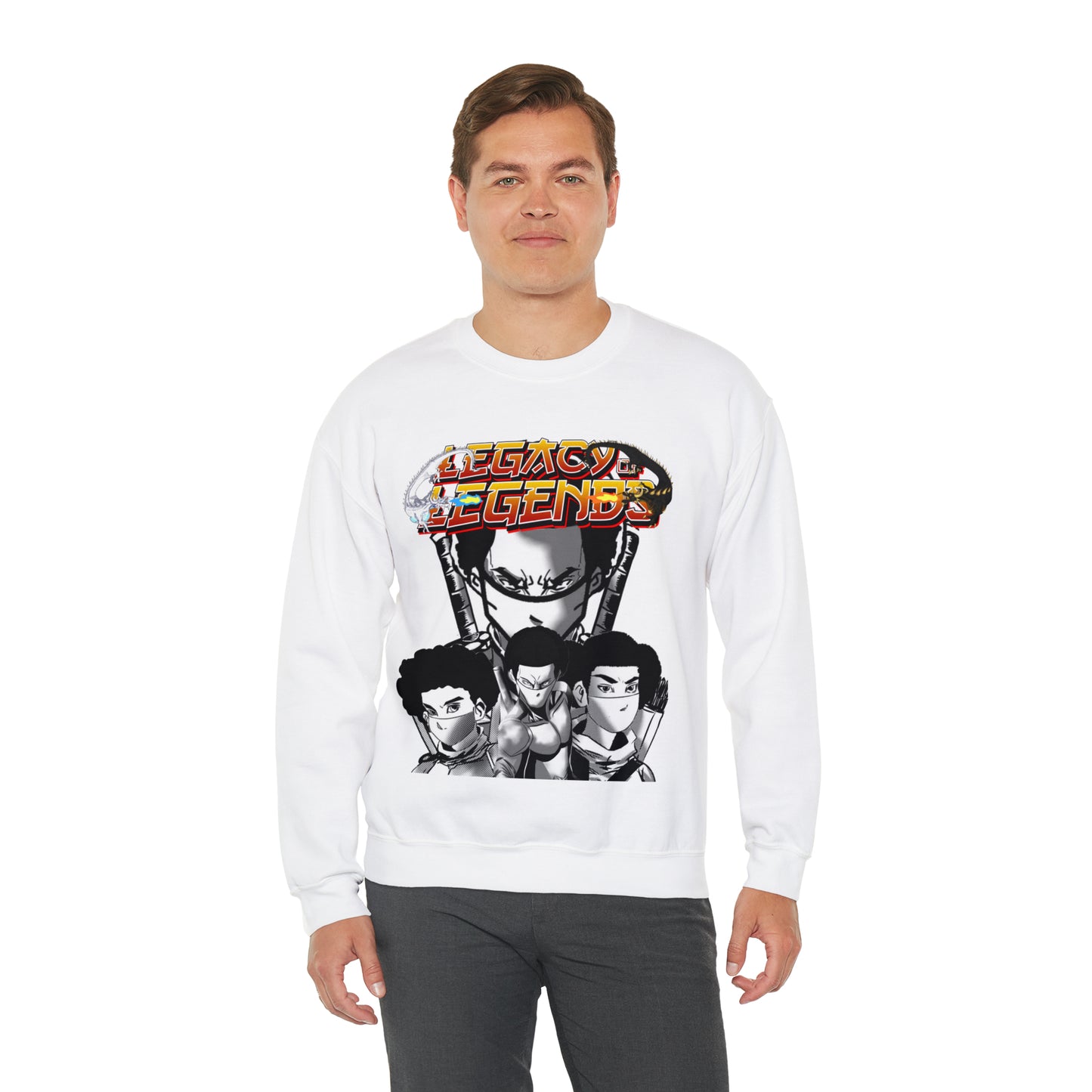 LEGACY OF LEGENDS Unisex Heavy Blend™ Crewneck Sweatshirt