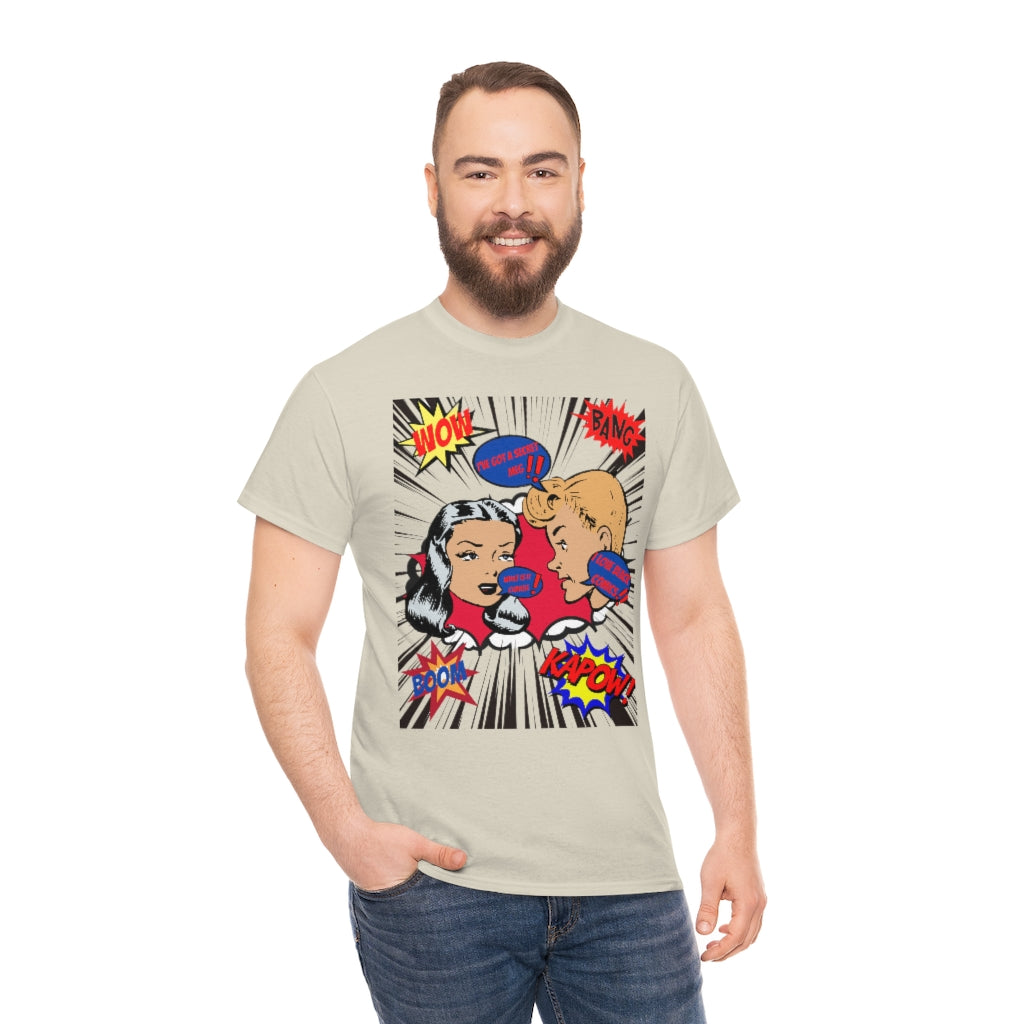 I love comics Heavy Cotton Tee