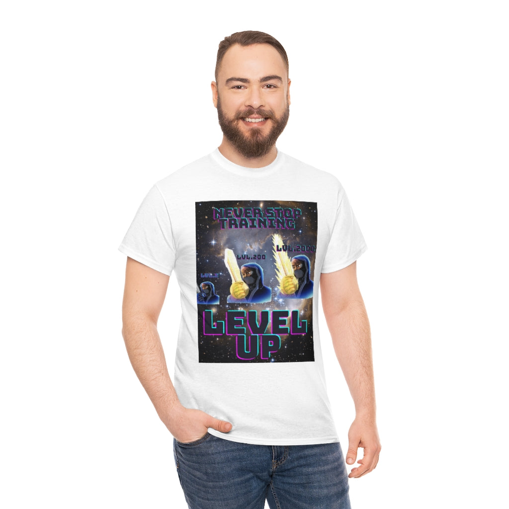 Kid fist level up Heavy Cotton Tee