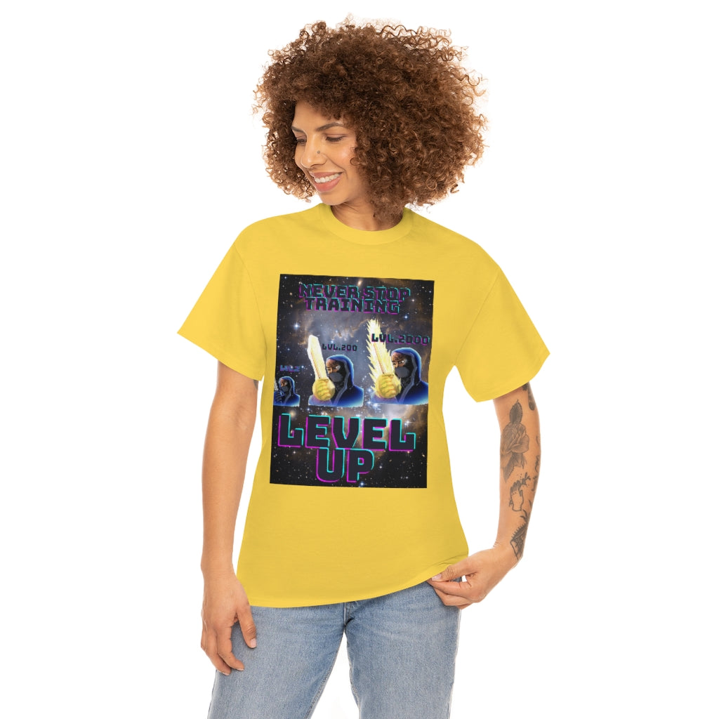 Kid fist level up Heavy Cotton Tee