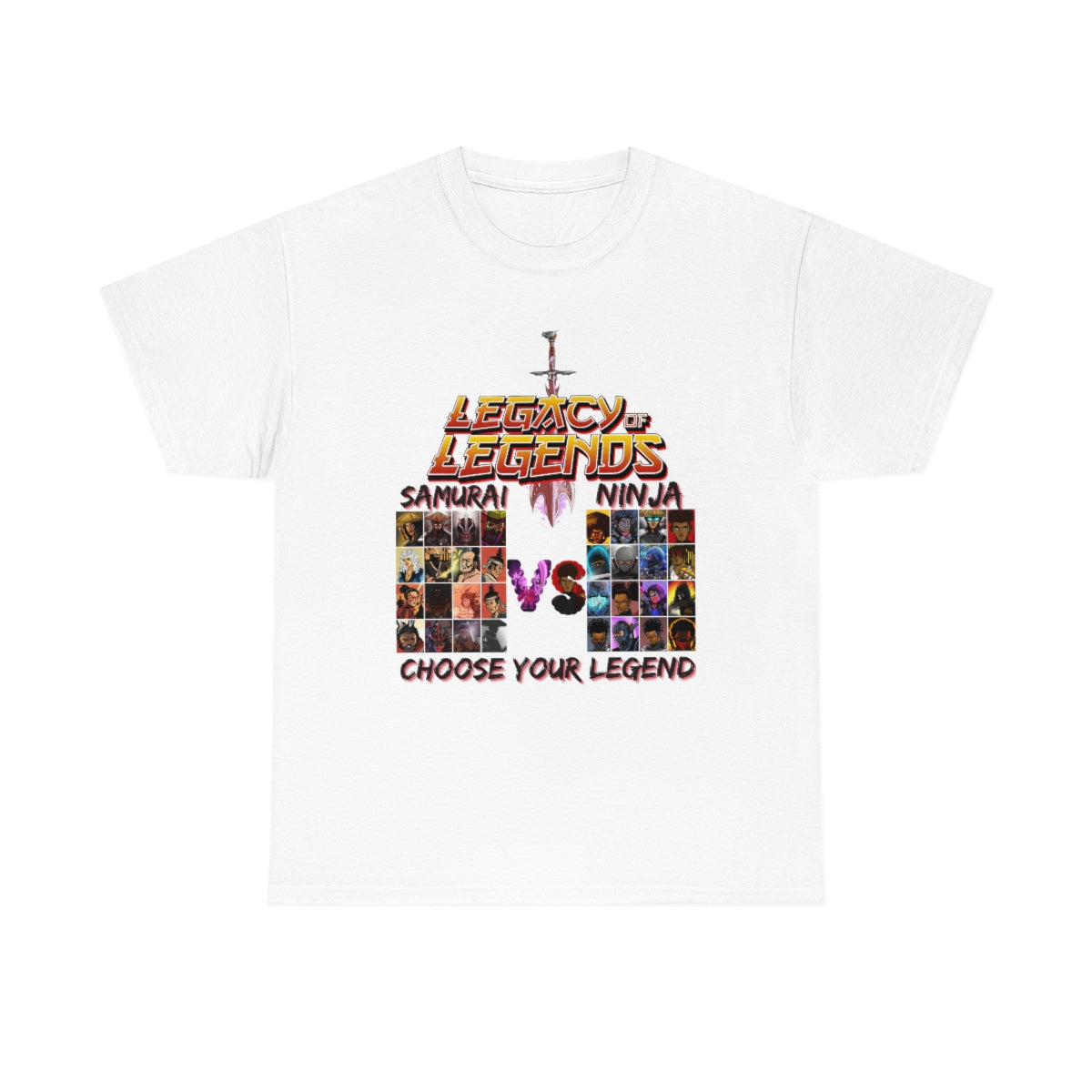 legacy of legends Heavy Cotton Tee