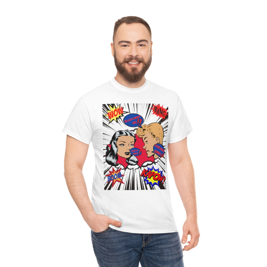 I love comics Heavy Cotton Tee