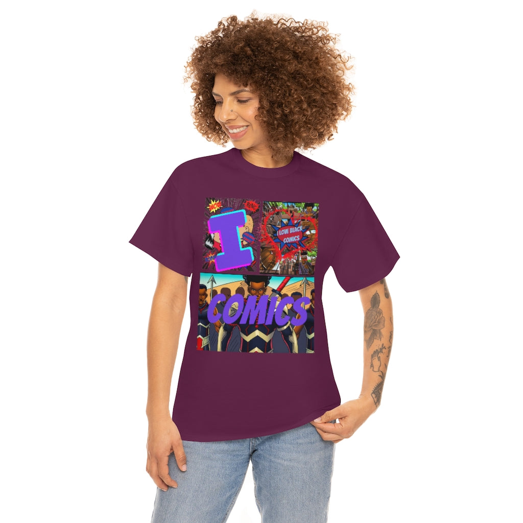i love comics Heavy Cotton Tee