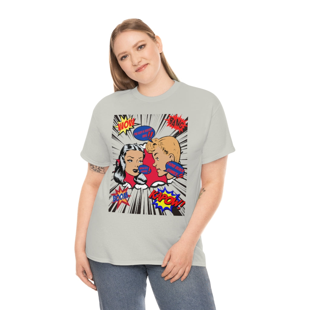 I love comics Heavy Cotton Tee