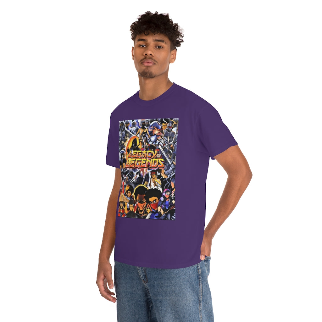 legacy of legends ninjas Heavy Cotton Tee