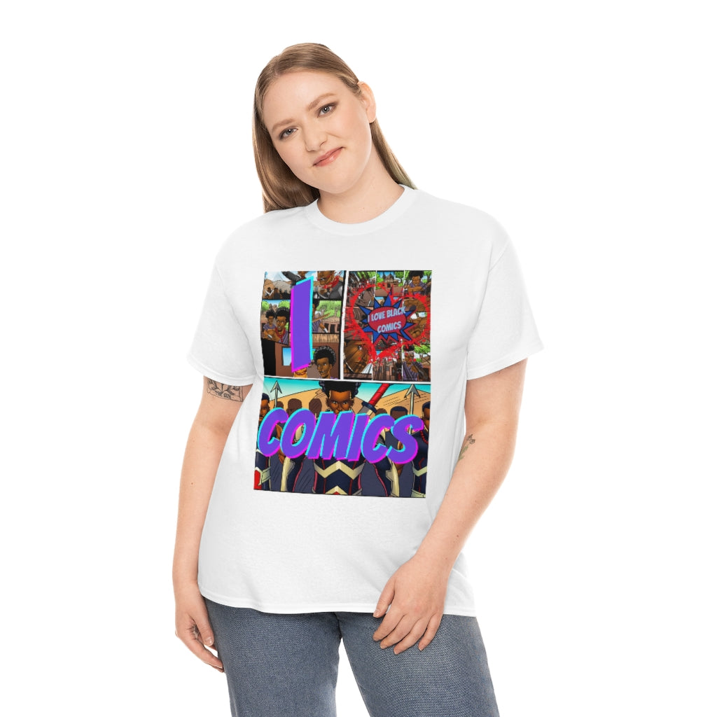 i love comics Heavy Cotton Tee