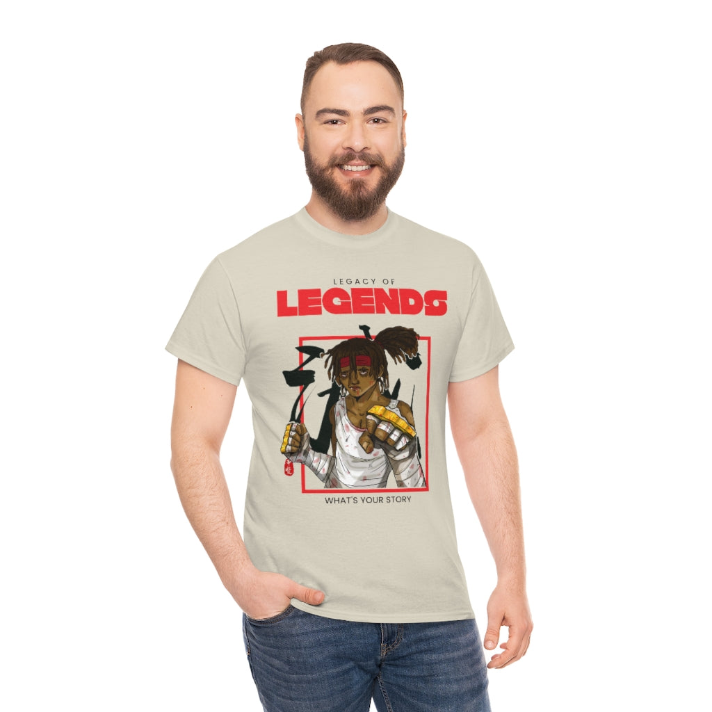 legacy of legends Heavy Cotton Tee