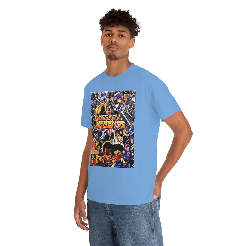 legacy of legends ninjas Heavy Cotton Tee