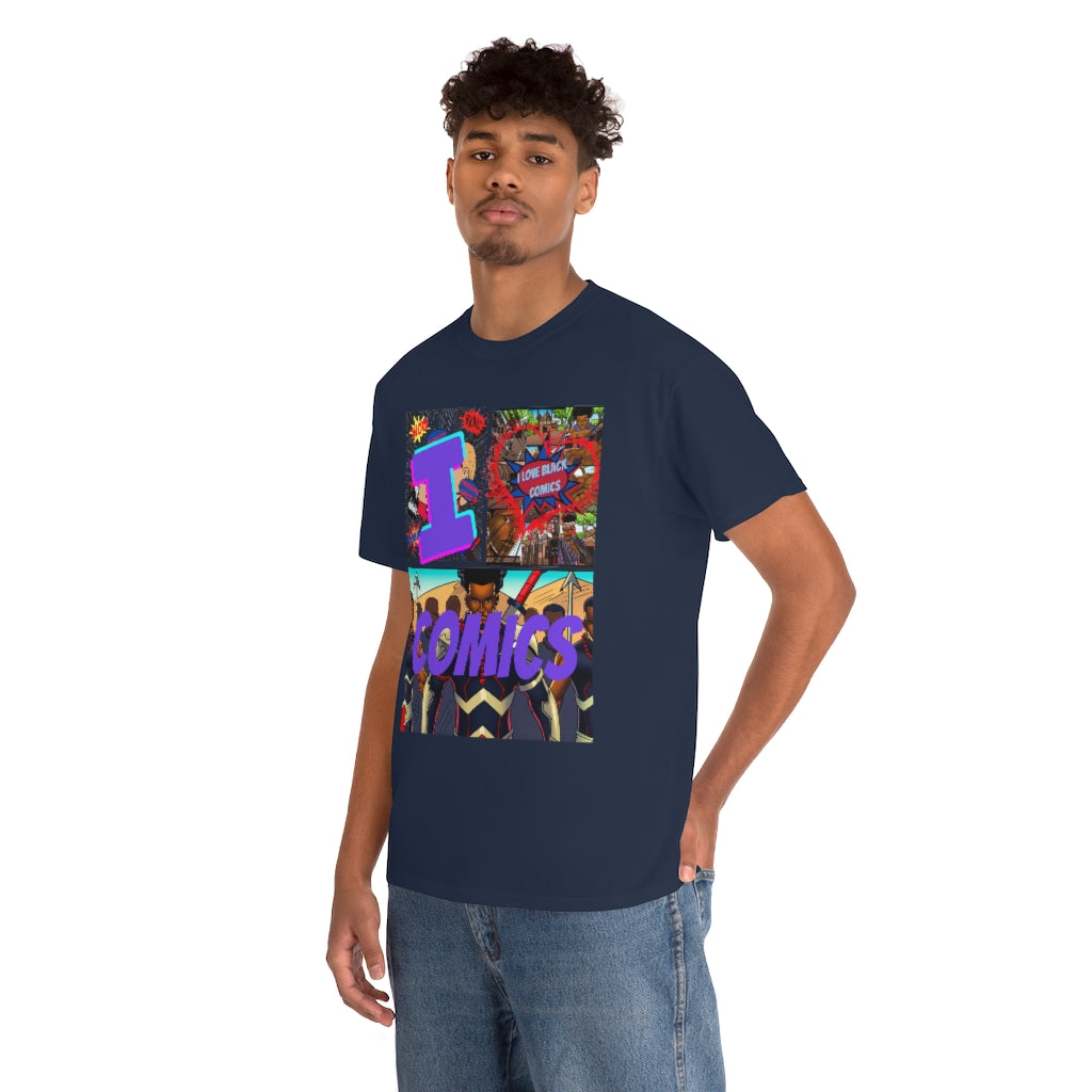 i love comics Heavy Cotton Tee