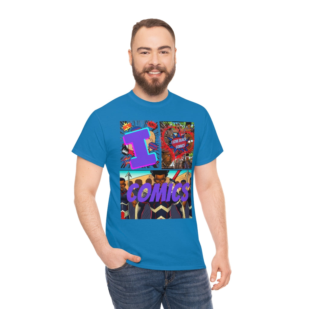 i love comics Heavy Cotton Tee
