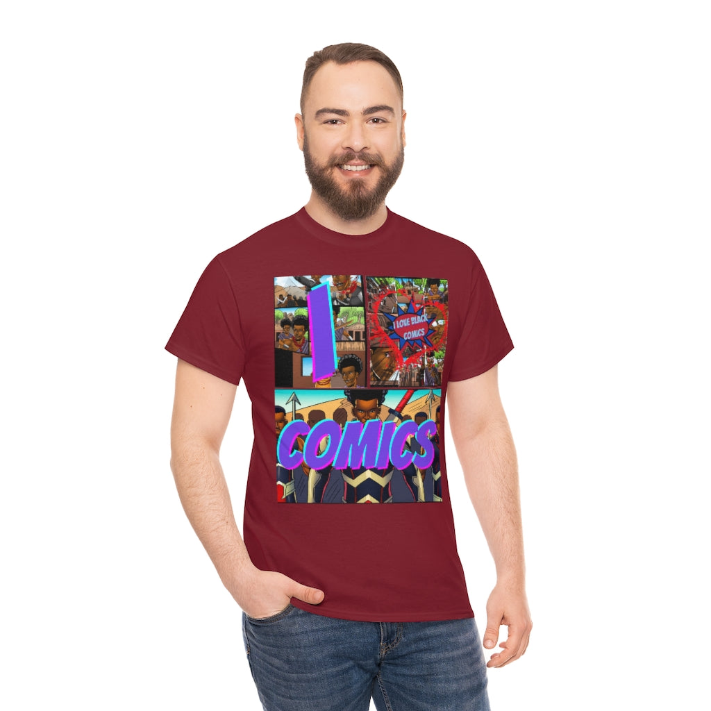 i love comics Heavy Cotton Tee
