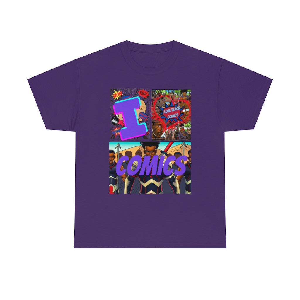 i love comics Heavy Cotton Tee