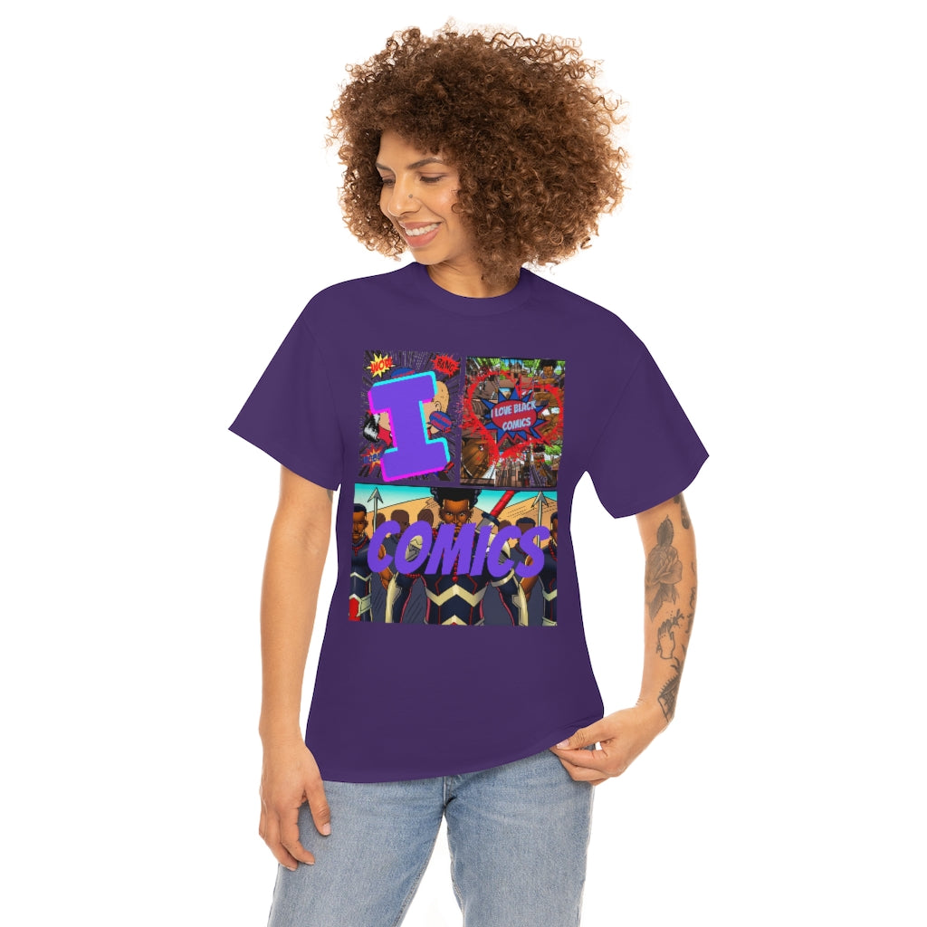 i love comics Heavy Cotton Tee