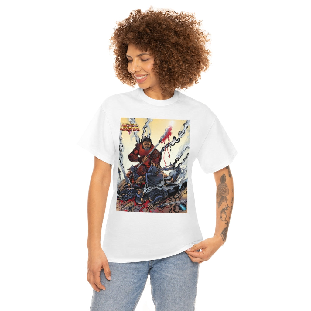 SAMURAI VS NINJA Cotton Tee