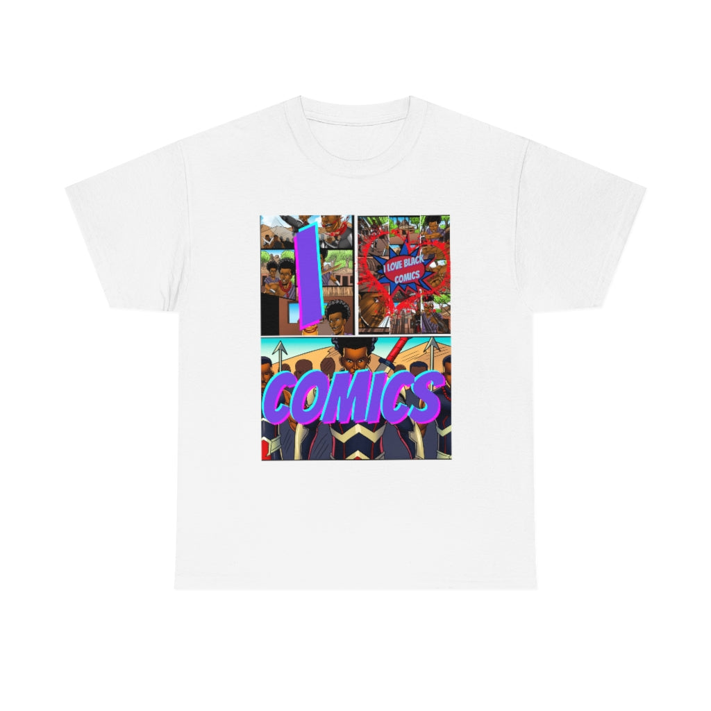 i love comics Heavy Cotton Tee