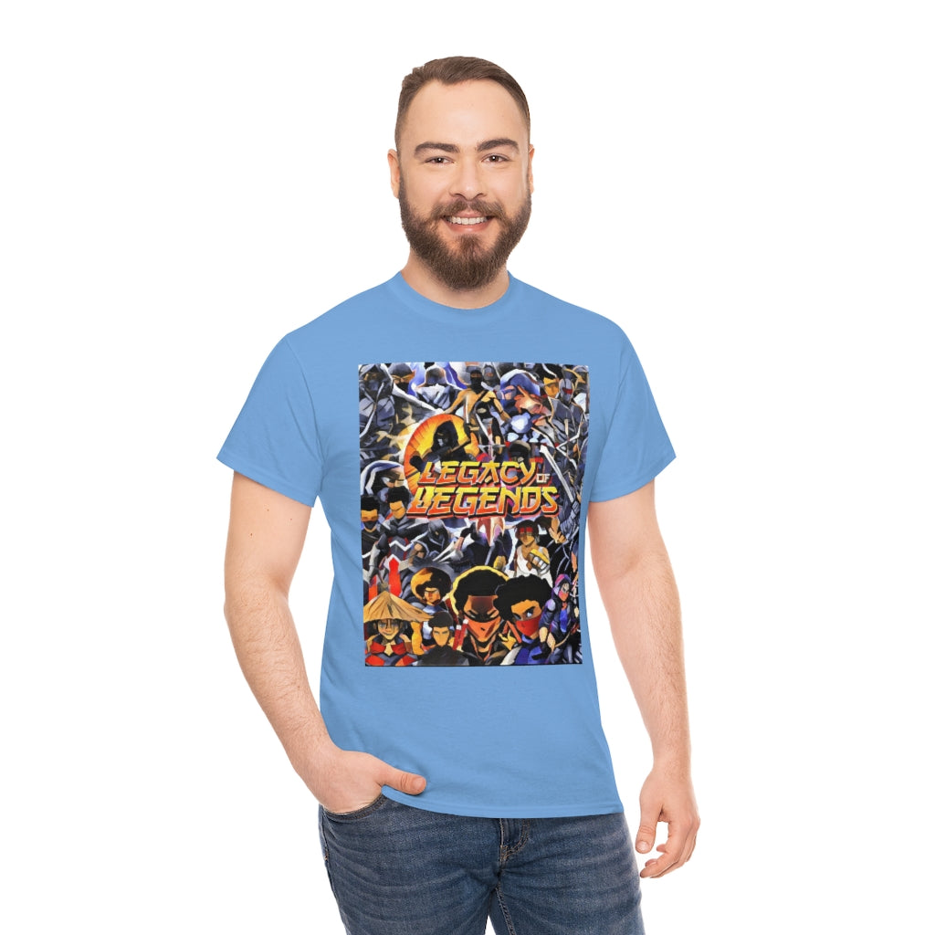 legacy of legends ninjas Heavy Cotton Tee