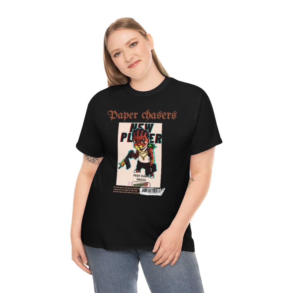 Paper Chaser Heavy Cotton Tee