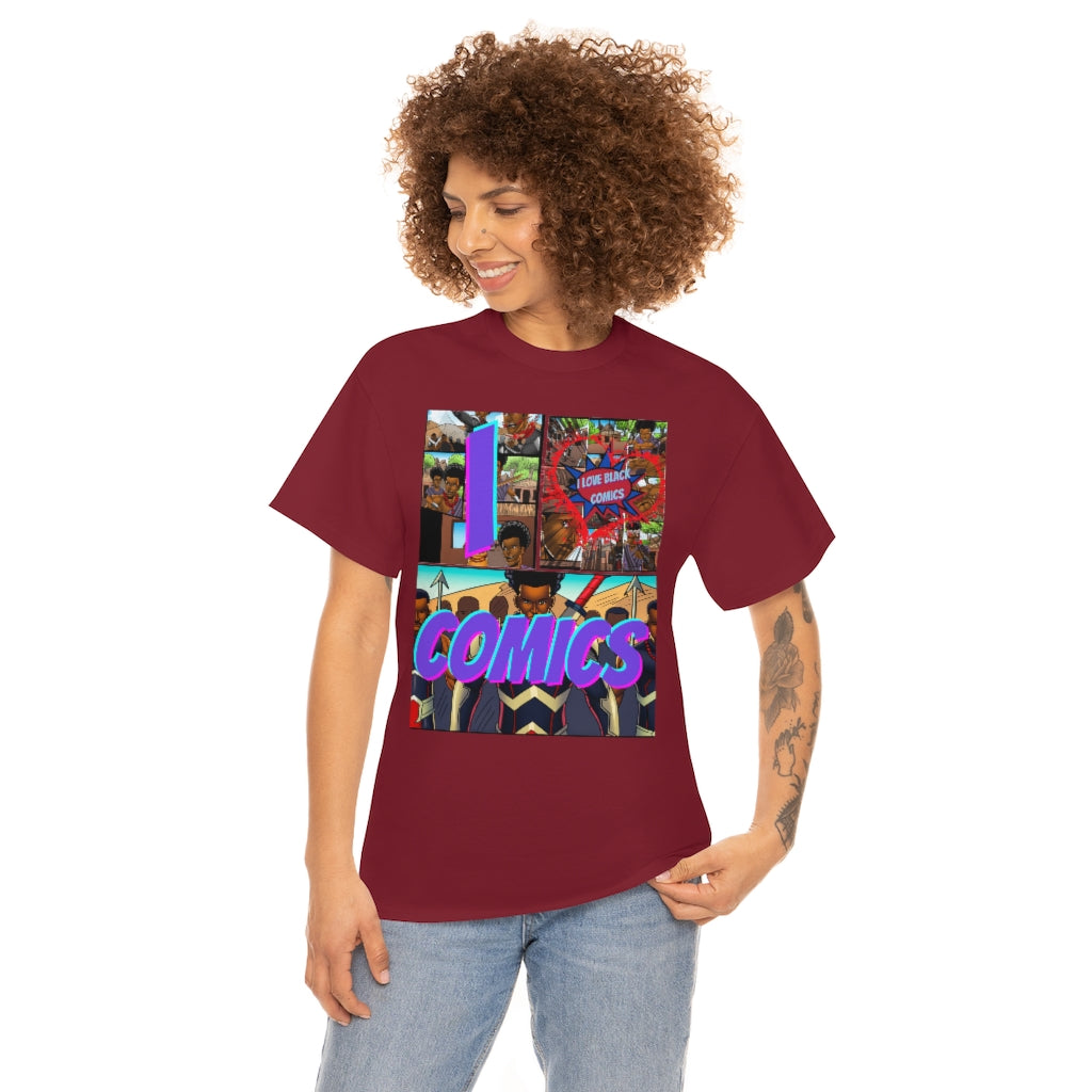 i love comics Heavy Cotton Tee