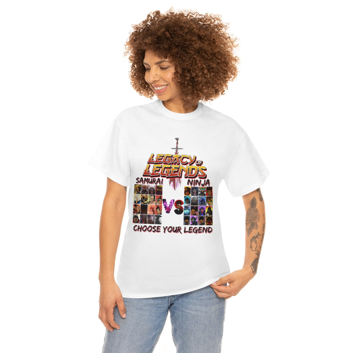 legacy of legends Heavy Cotton Tee