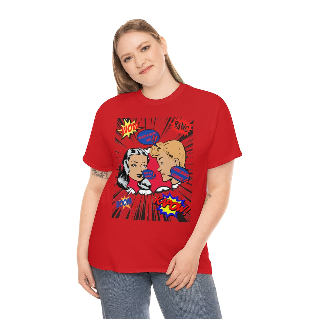 I love comics Heavy Cotton Tee