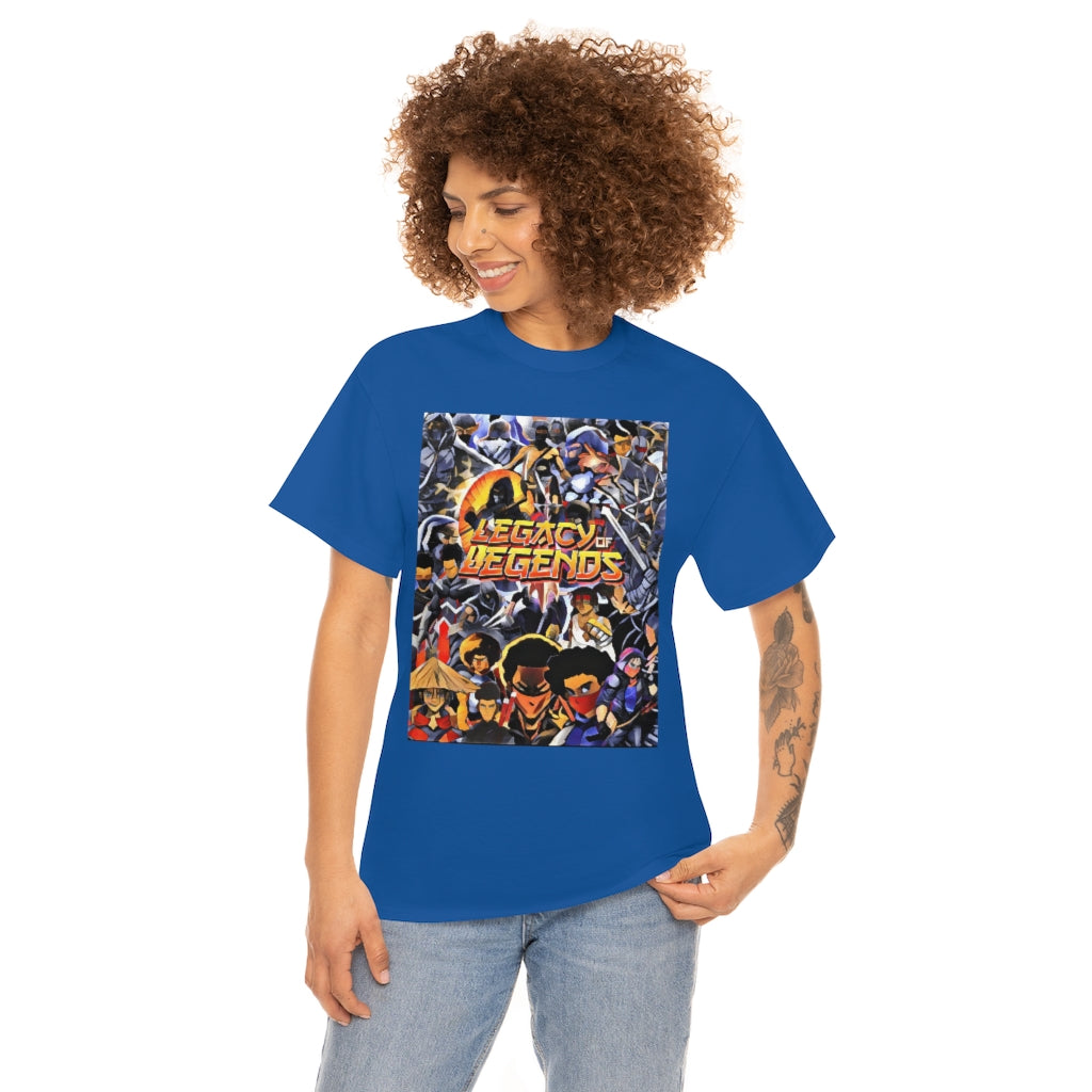 legacy of legends ninjas Heavy Cotton Tee