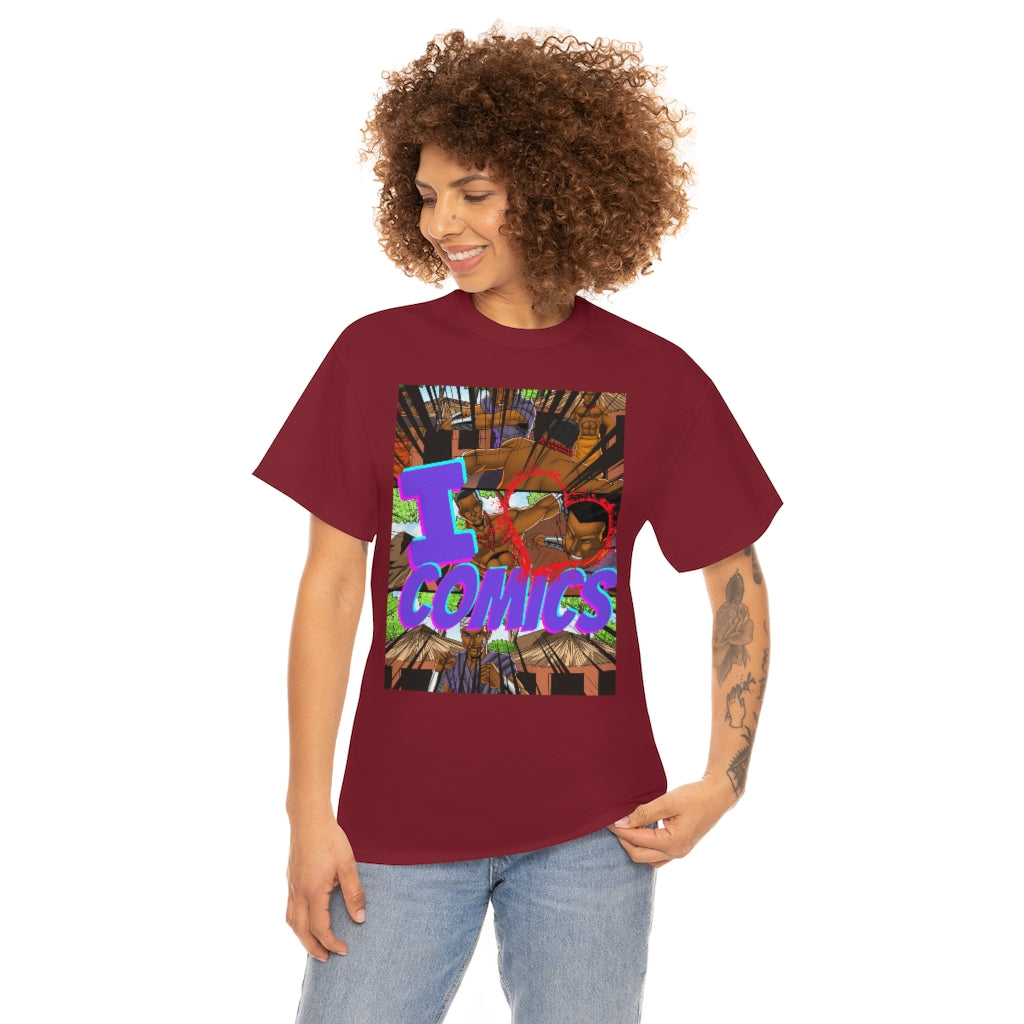 I love comics Heavy Cotton Tee