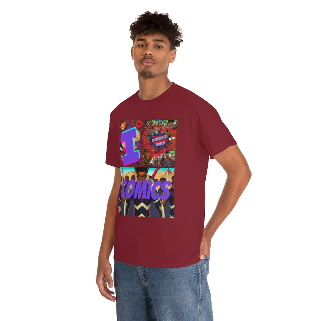 i love comics Heavy Cotton Tee