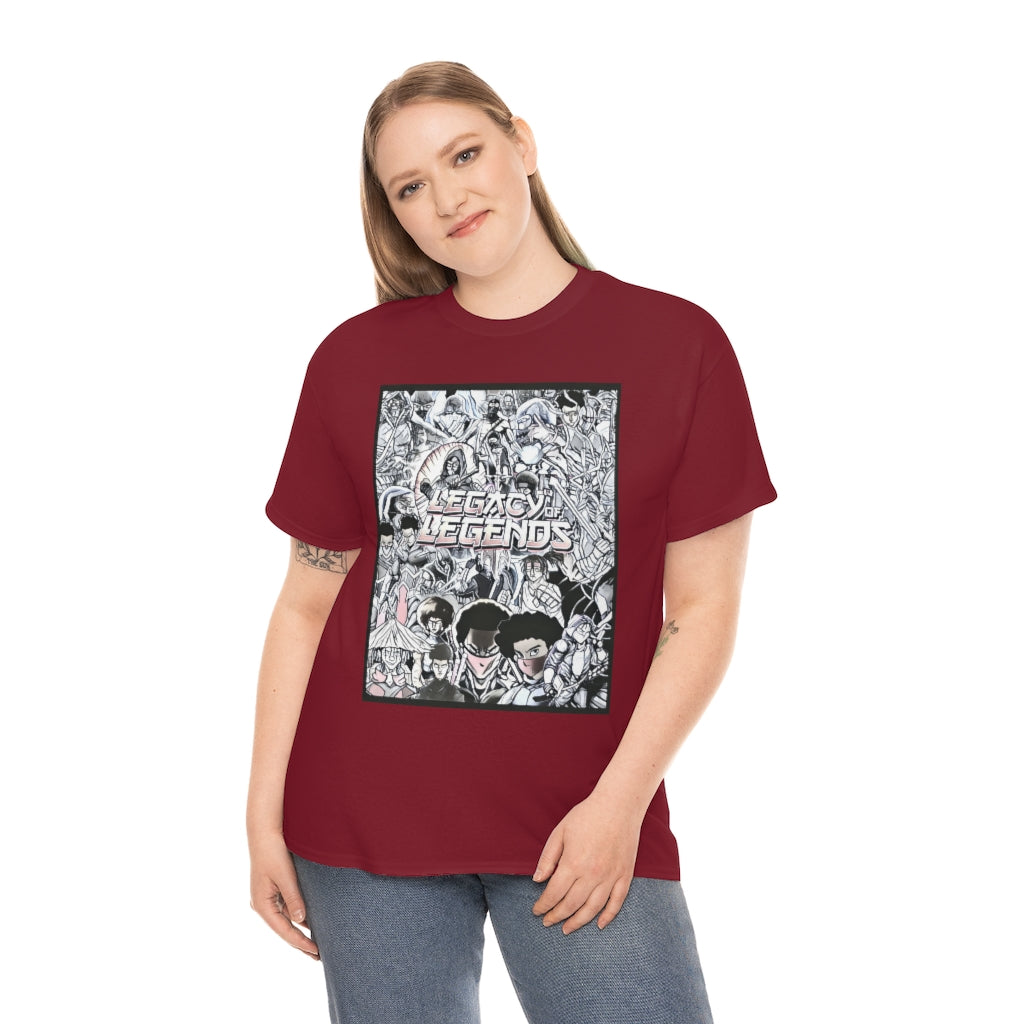 legacy of legends Heavy Cotton Tee