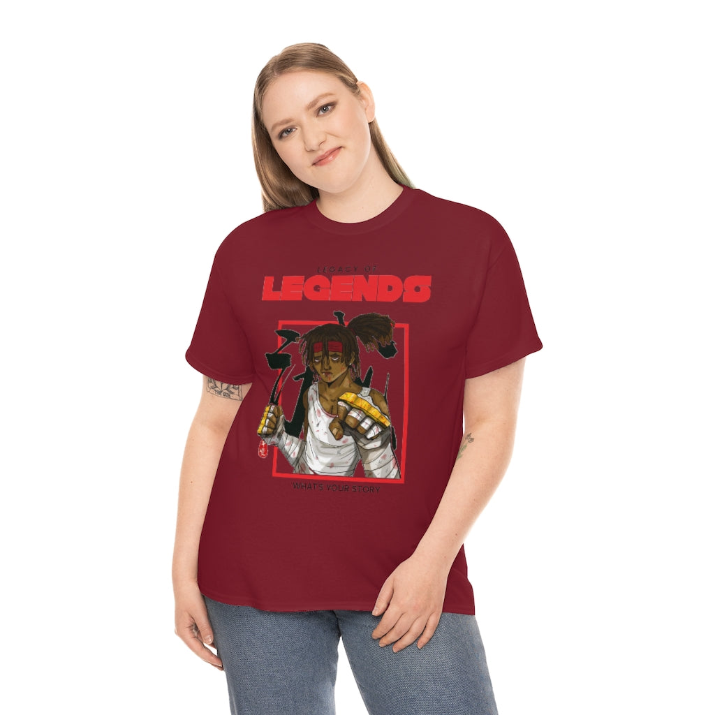 legacy of legends Heavy Cotton Tee