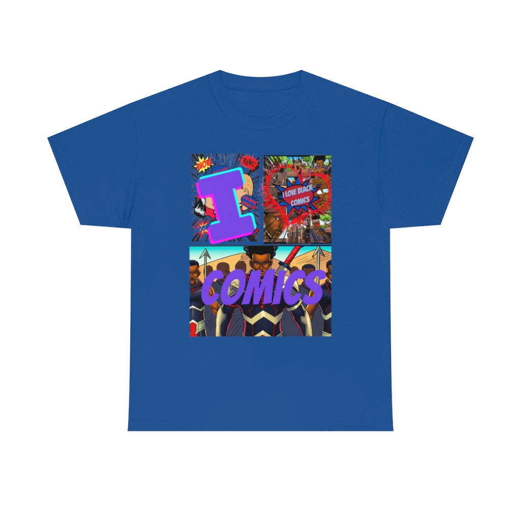 i love comics Heavy Cotton Tee