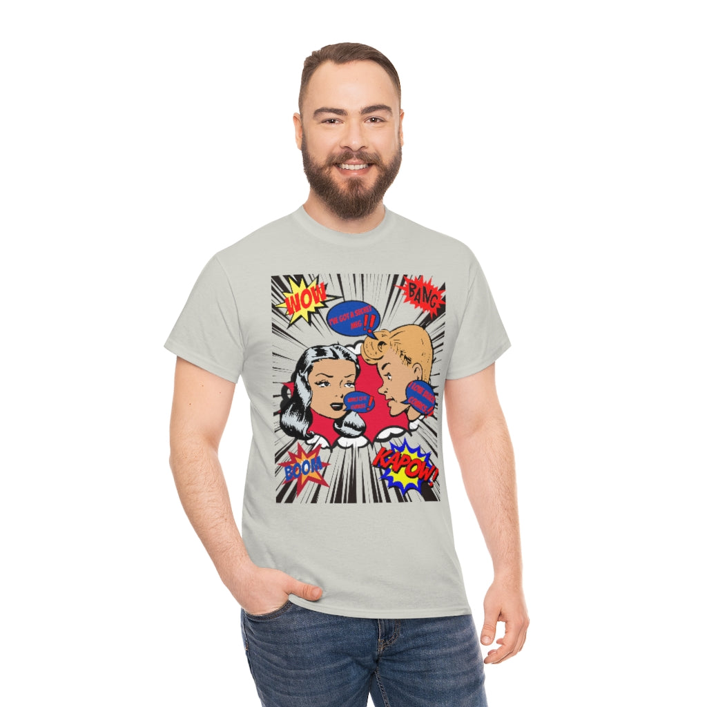 I love comics Heavy Cotton Tee