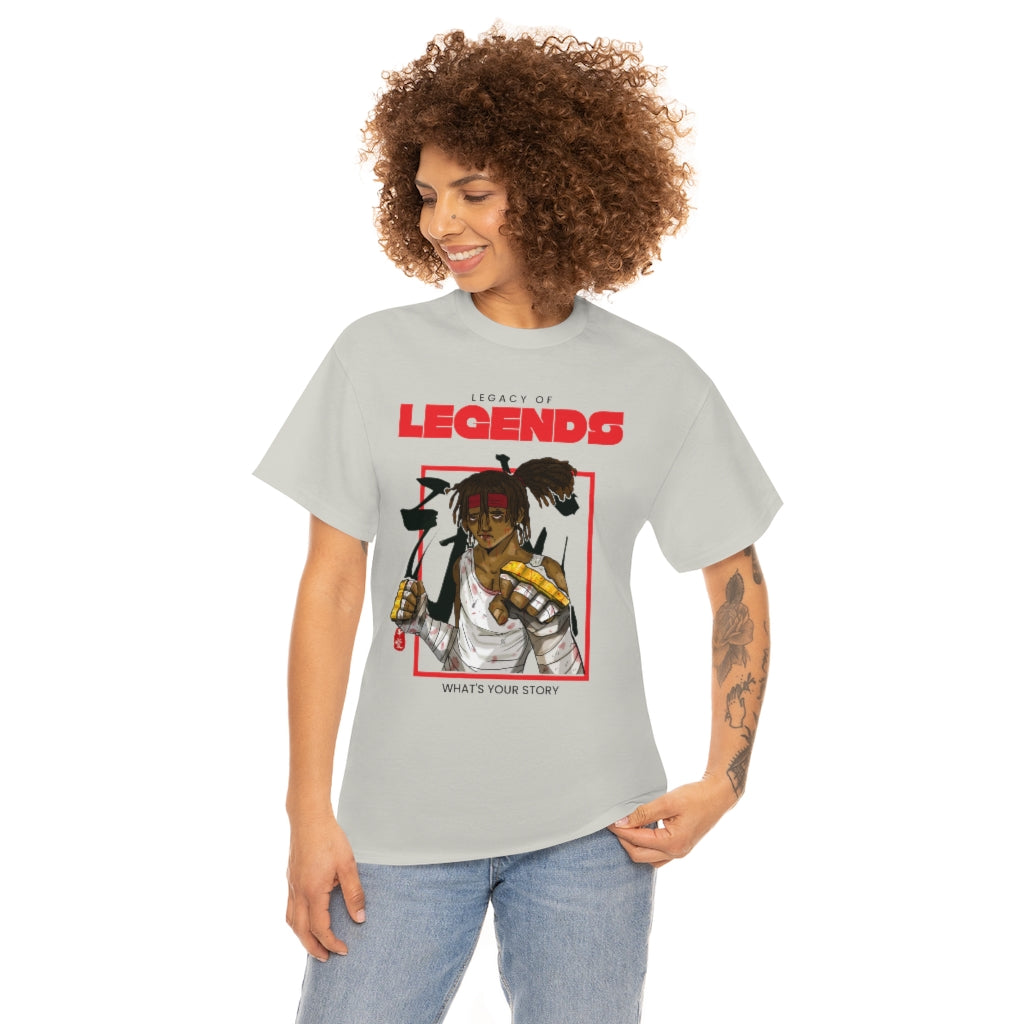 legacy of legends Heavy Cotton Tee