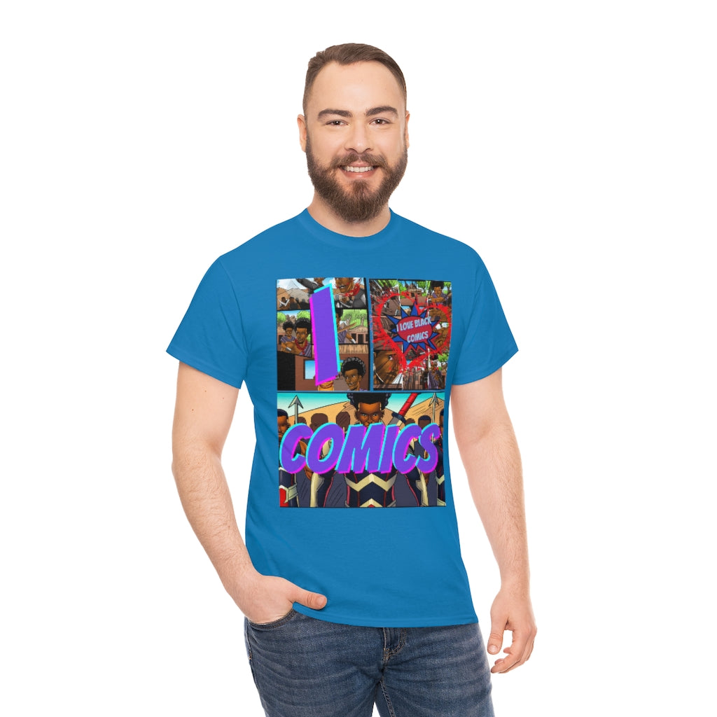 i love comics Heavy Cotton Tee