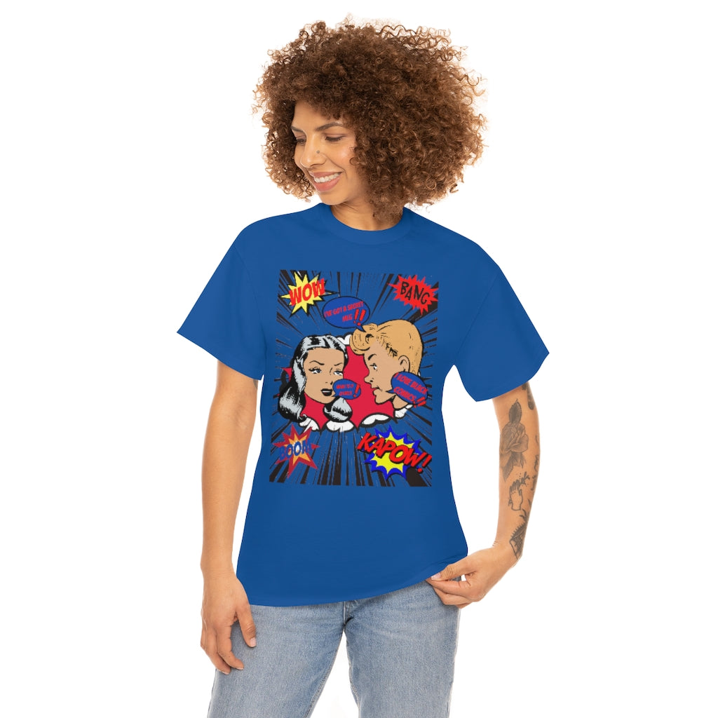 I love comics Heavy Cotton Tee