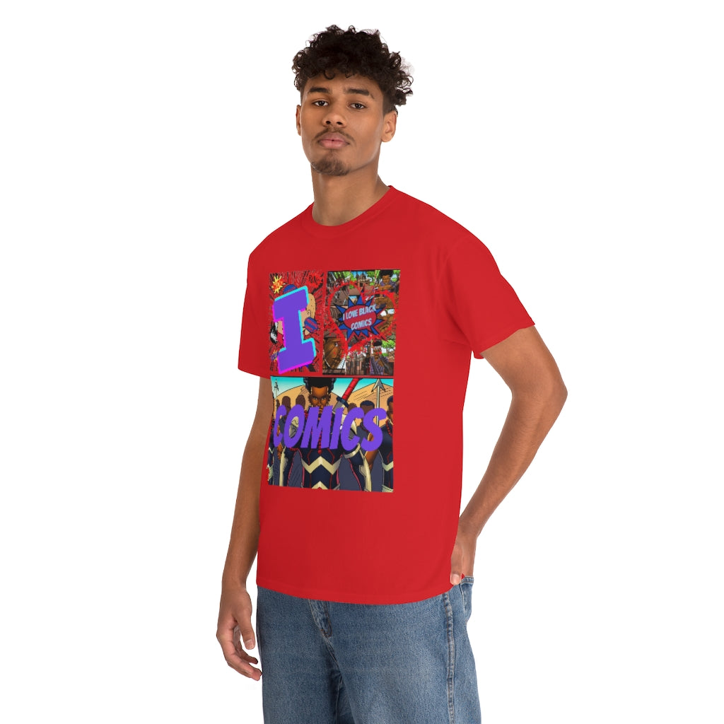 i love comics Heavy Cotton Tee