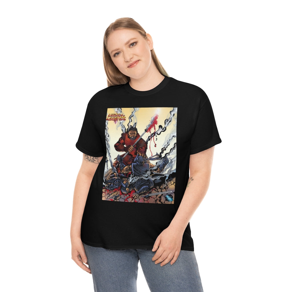 SAMURAI VS NINJA Cotton Tee