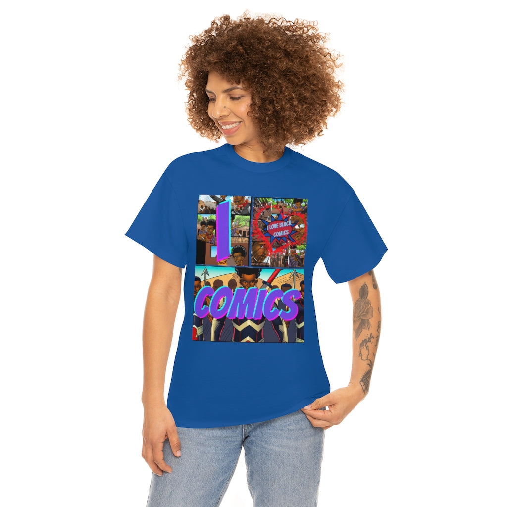 i love comics Heavy Cotton Tee