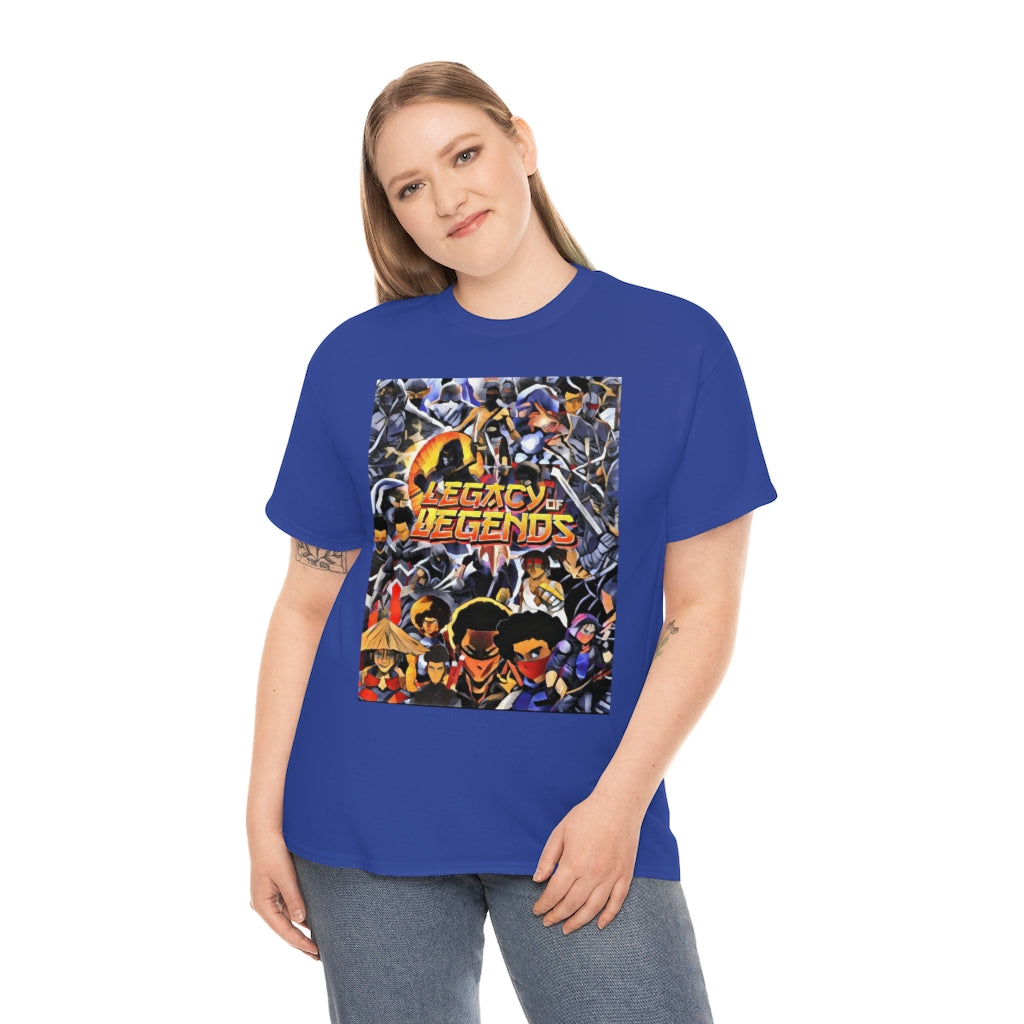 legacy of legends ninjas Heavy Cotton Tee