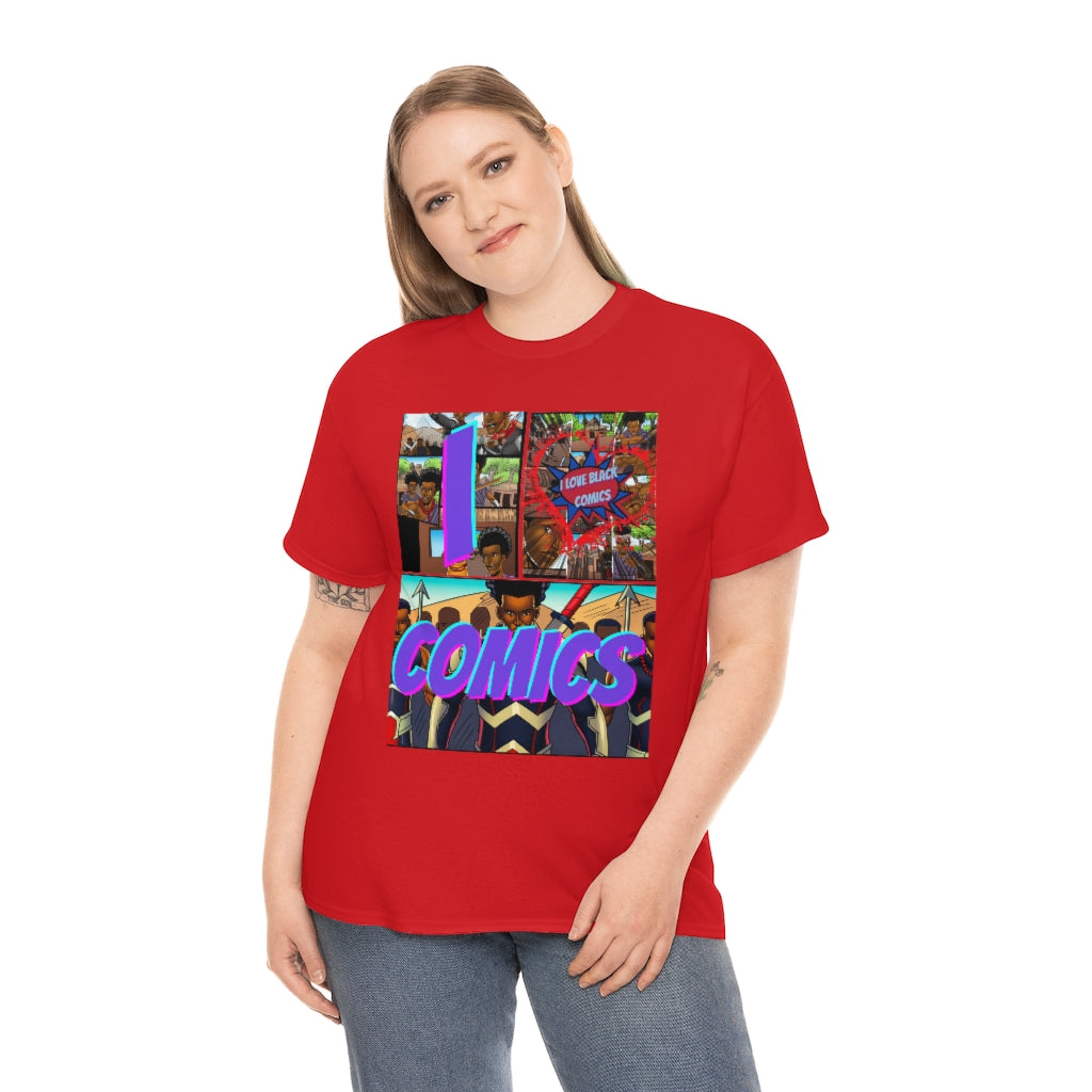 i love comics Heavy Cotton Tee