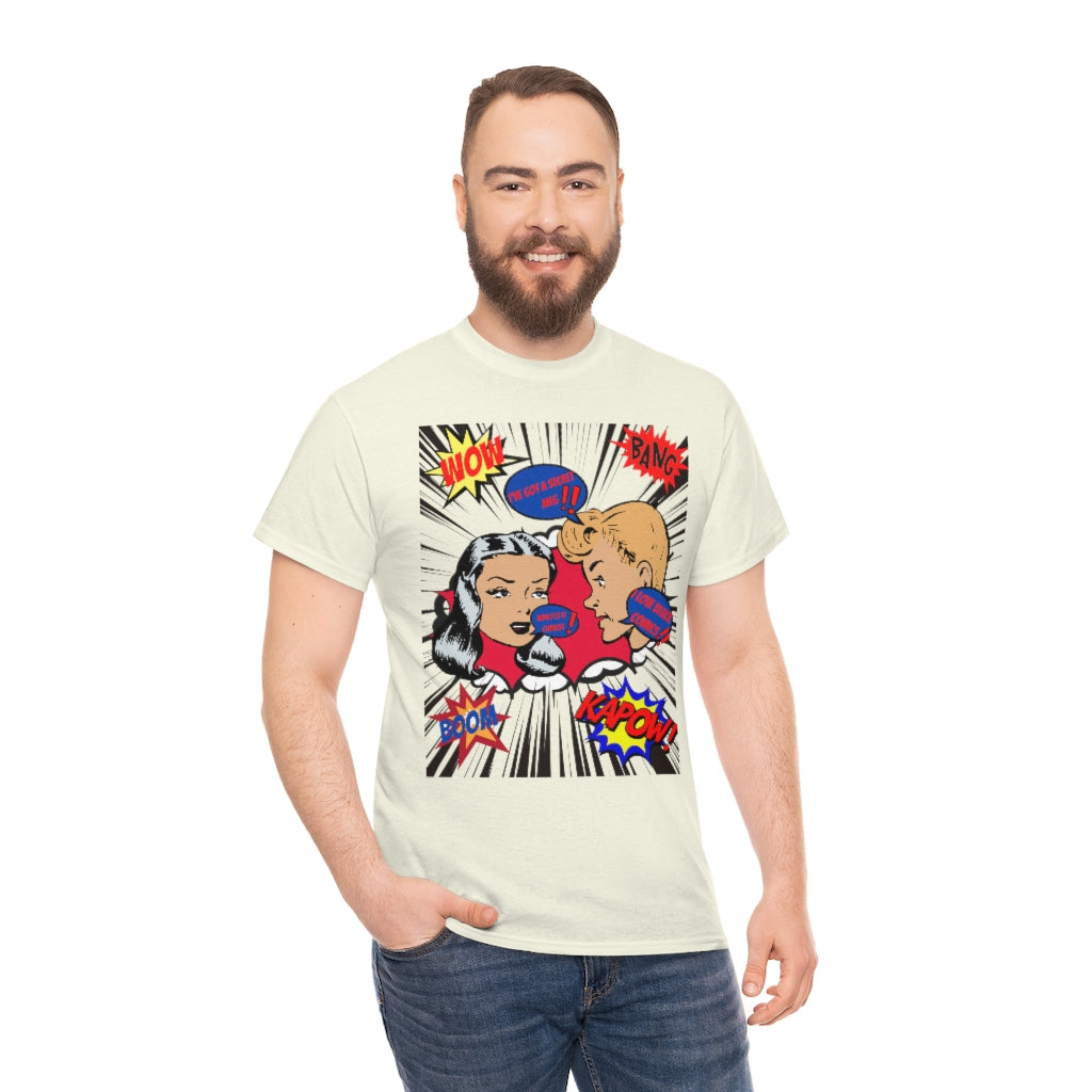 I love comics Heavy Cotton Tee