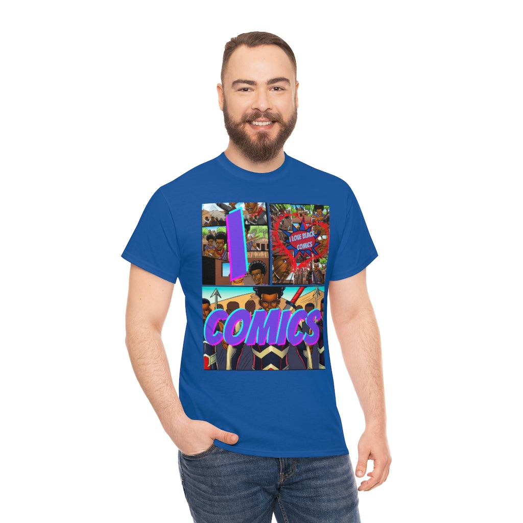 i love comics Heavy Cotton Tee