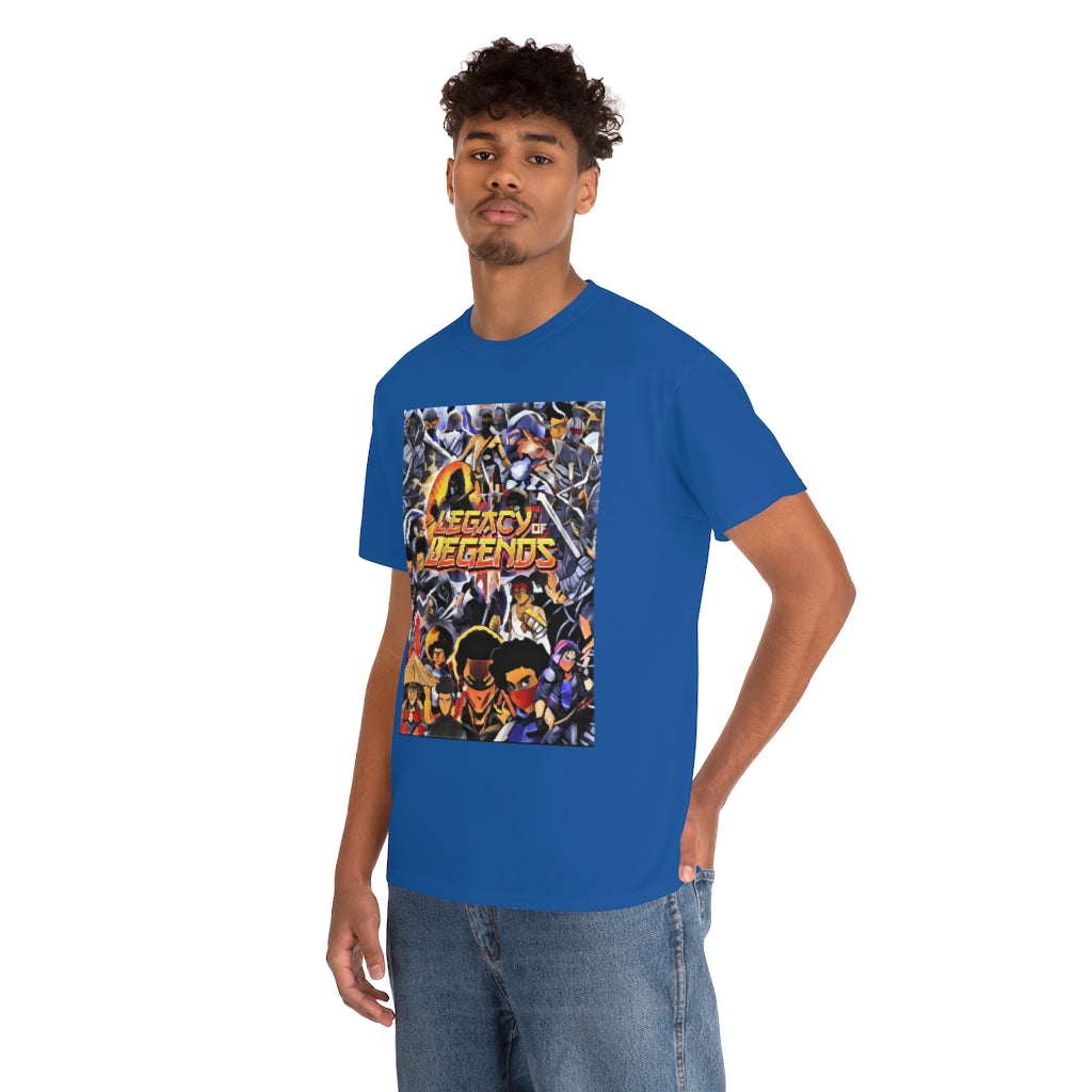 legacy of legends ninjas Heavy Cotton Tee