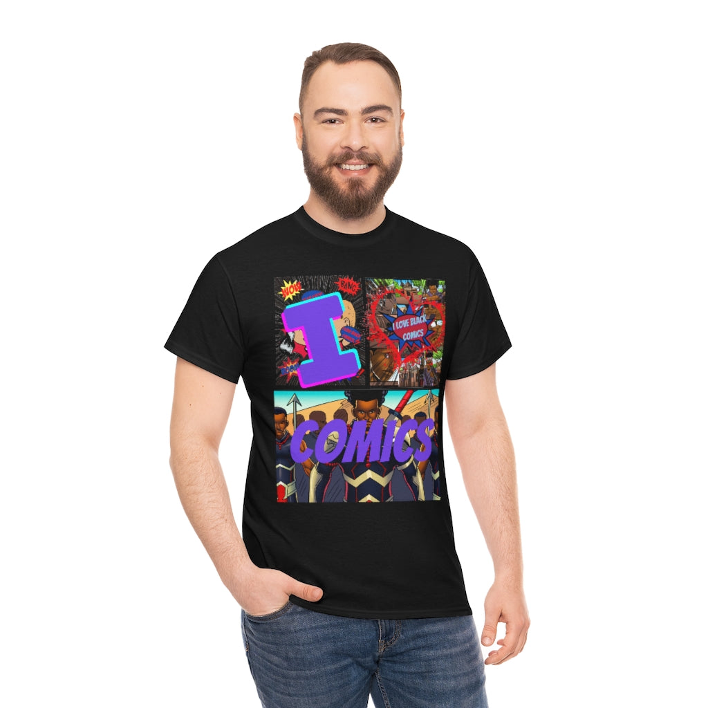 i love comics Heavy Cotton Tee