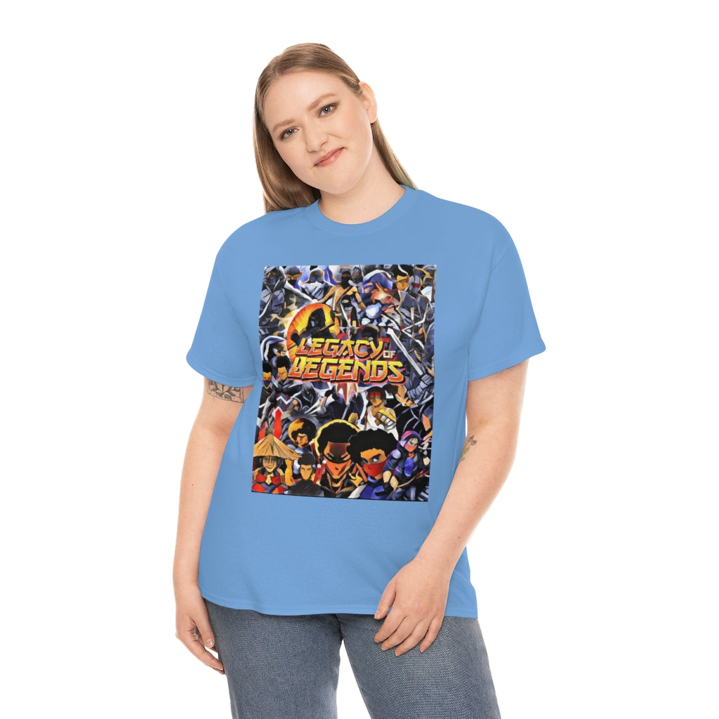 legacy of legends ninjas Heavy Cotton Tee