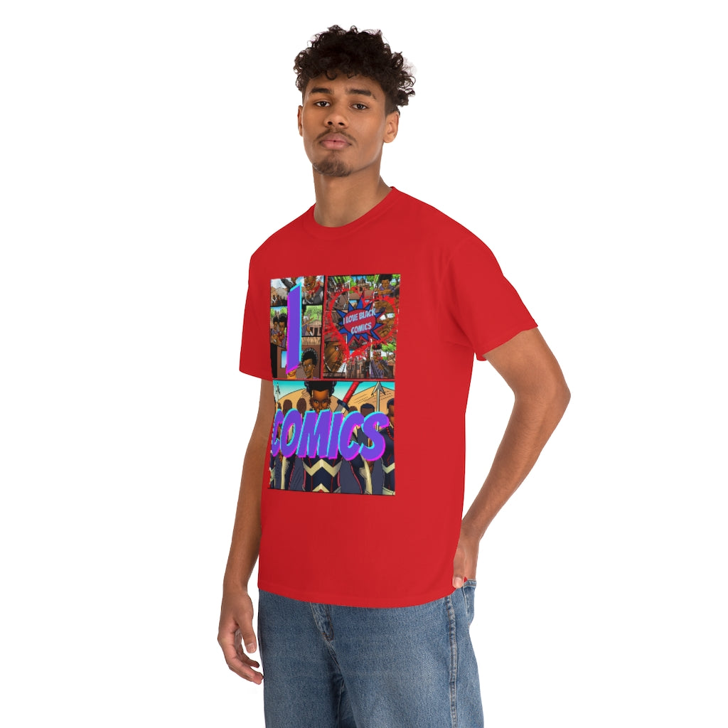 i love comics Heavy Cotton Tee
