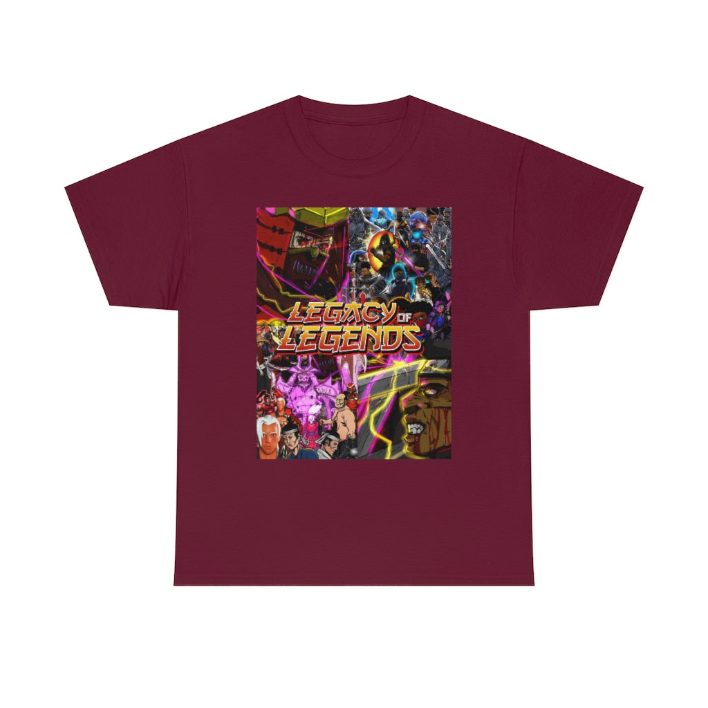 legacy of legends Heavy Cotton Tee
