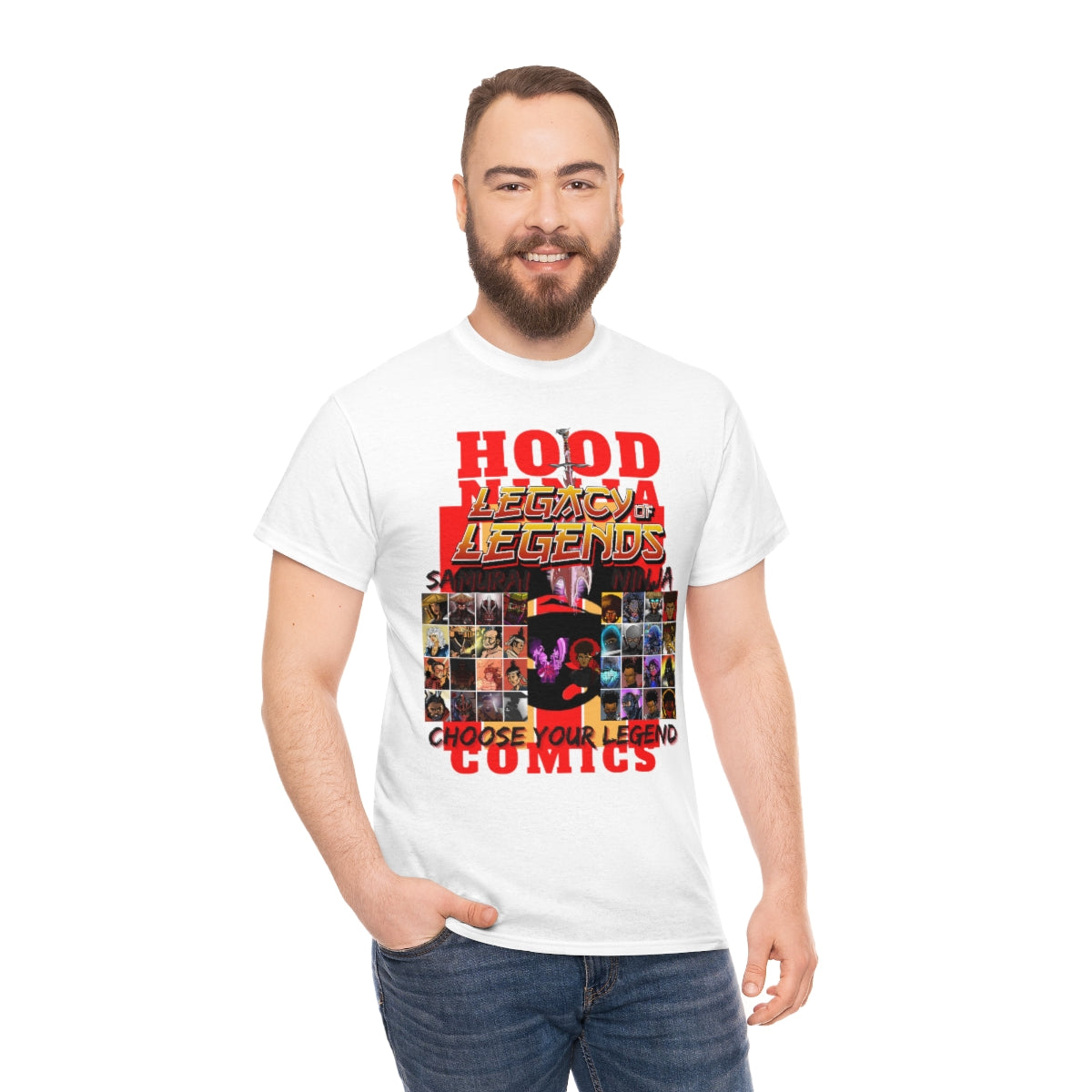 legacy of legends Heavy Cotton Tee