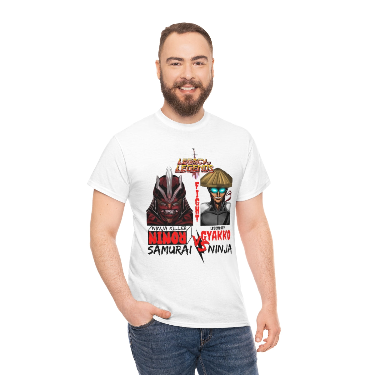 legacy of legends Heavy Cotton Tee