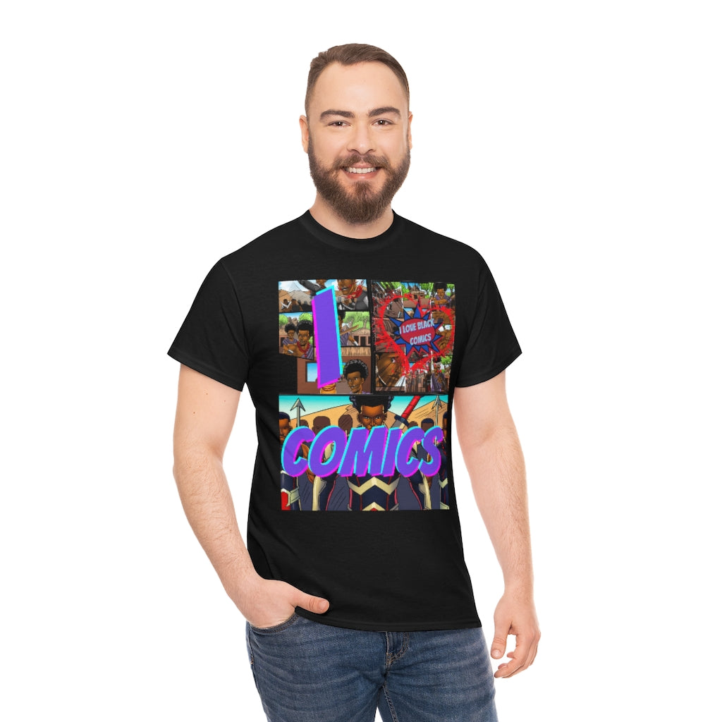 i love comics Heavy Cotton Tee