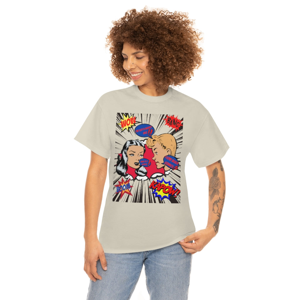 I love comics Heavy Cotton Tee
